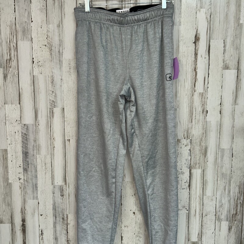 S Grey Logo Pull On Pants