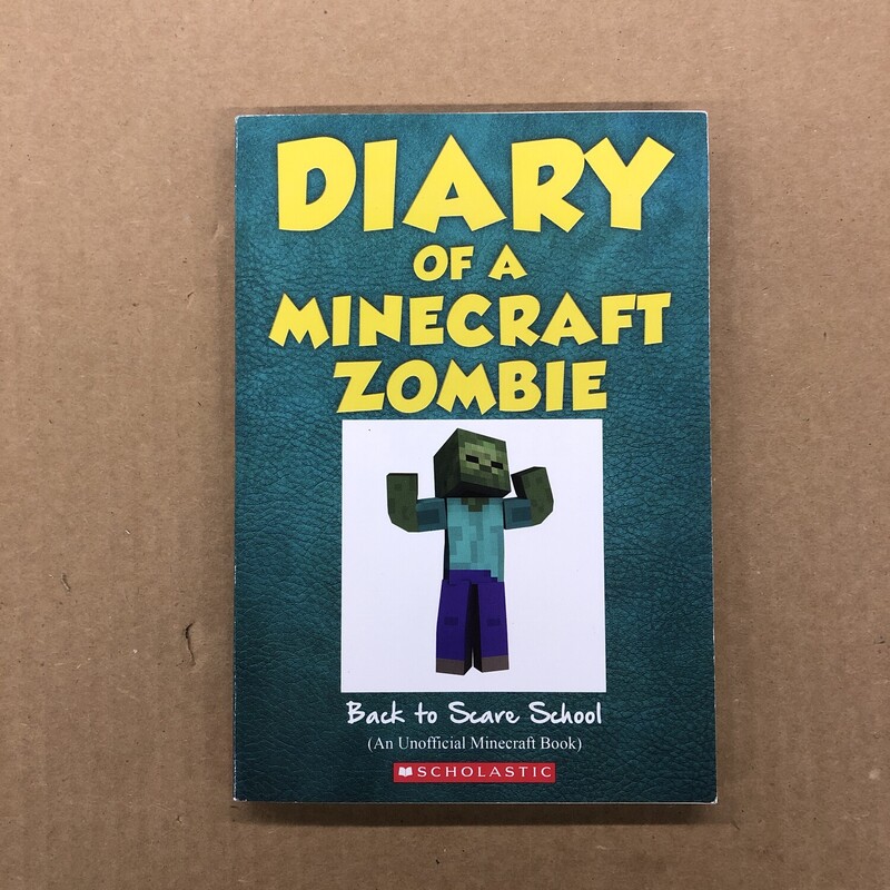 Diary Of A Minecraft Zomb, Size: Chapter, Item: Paperbac