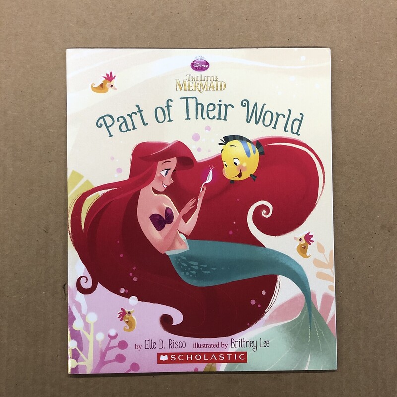 The Little Mermaid, Size: Back, Item: Paper