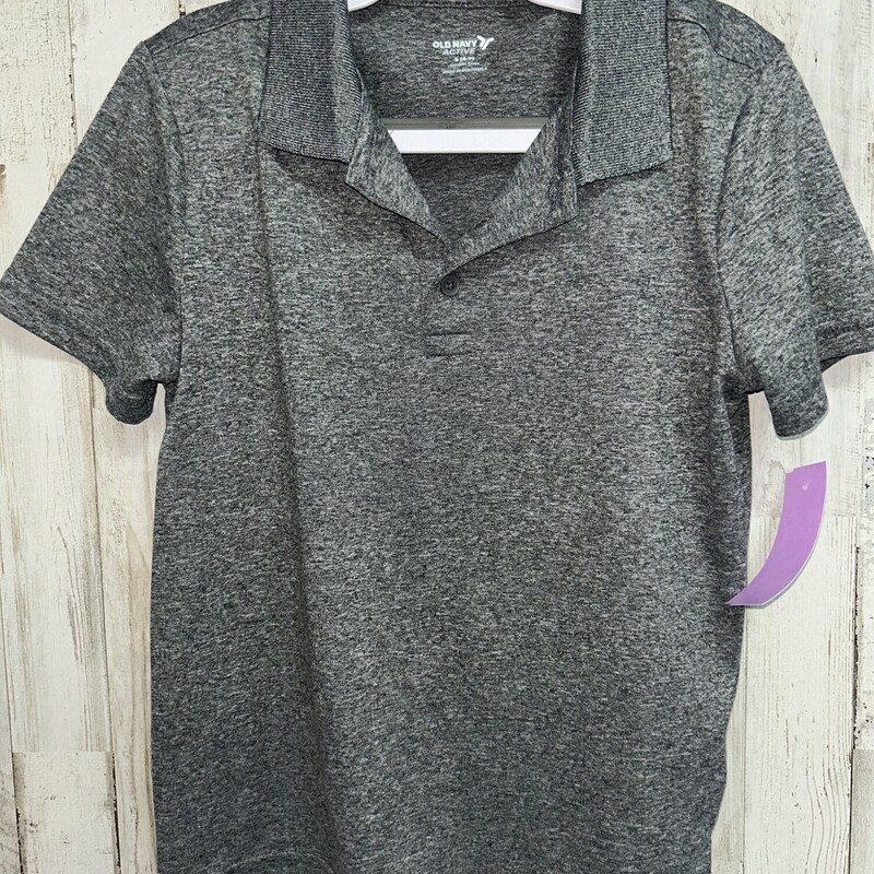 6/7 Grey Heather Polo