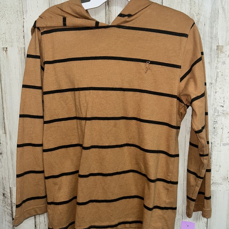 7 Tan Stripe Bolt Tee