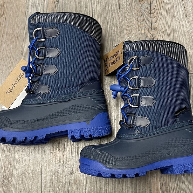 Elements Winter Boots, Blue, Size: 11Y<br />
NEW!