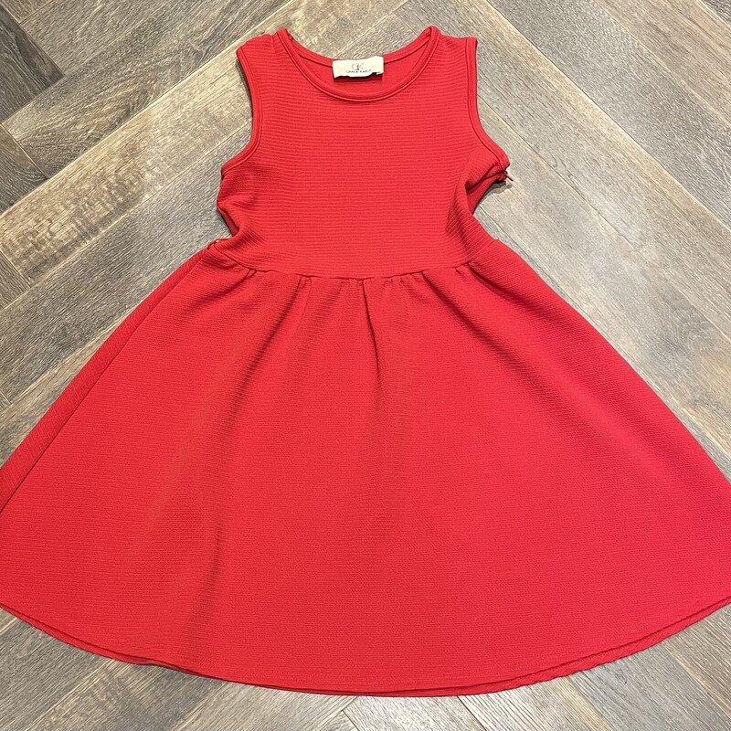 Grace Karen Dress, Red, Size: 10-12Y