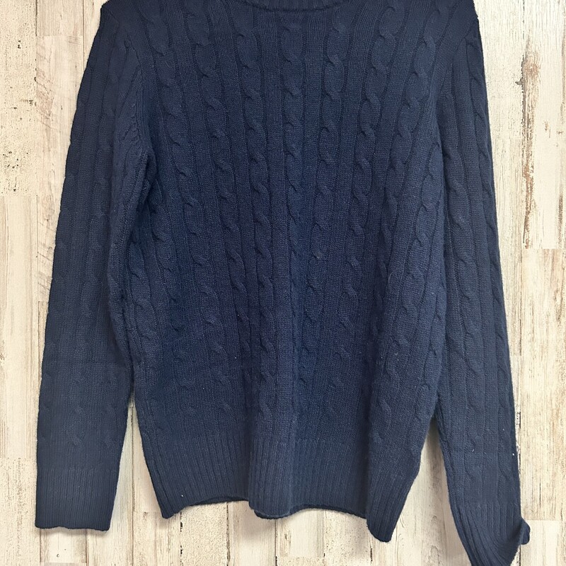 12/14 Navy Knit Sweater, Navy, Size: Boy 10 Up