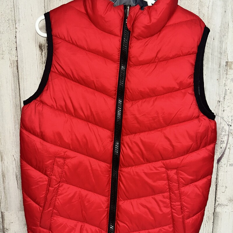 6/6X Red Puffer Vest, Red, Size: Boy 5-8