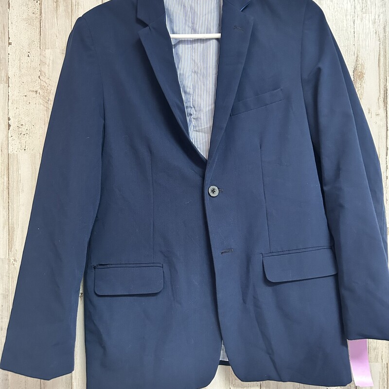 16 Navy Blazer, Navy, Size: Boy 10 Up