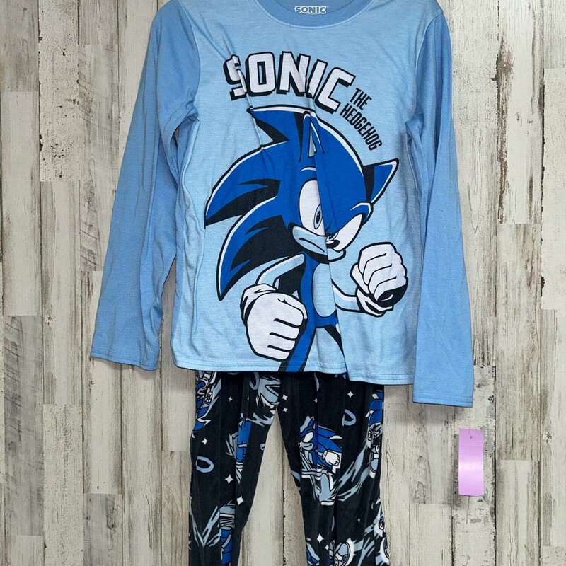 10/12 2pc Blue Sonic Pjs