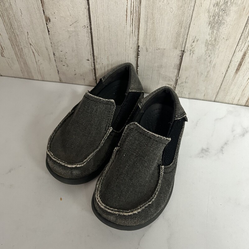 8 Grey Slip On Shoes