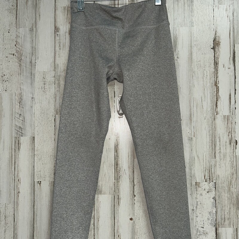 8 Grey Heather Leggings, Grey, Size: Girl 7/8