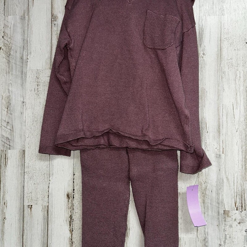 4T 2pc Dark Purple Knit S