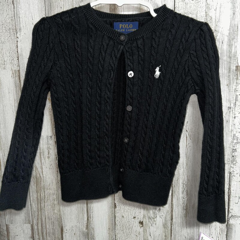 3T Black Cardigan