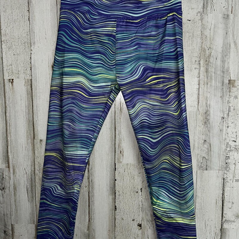 4T Purple Printed Legging