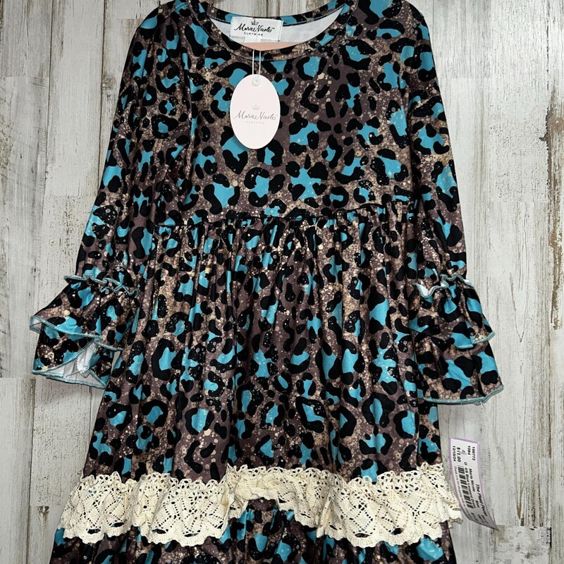 4/5 Blue Leopard Dress