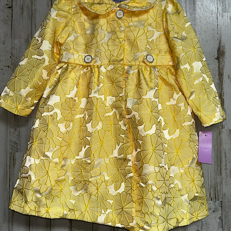 4 2pc Yellow Floral Jacke