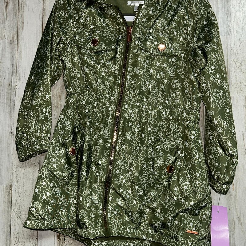 4 Green Floral Jacket