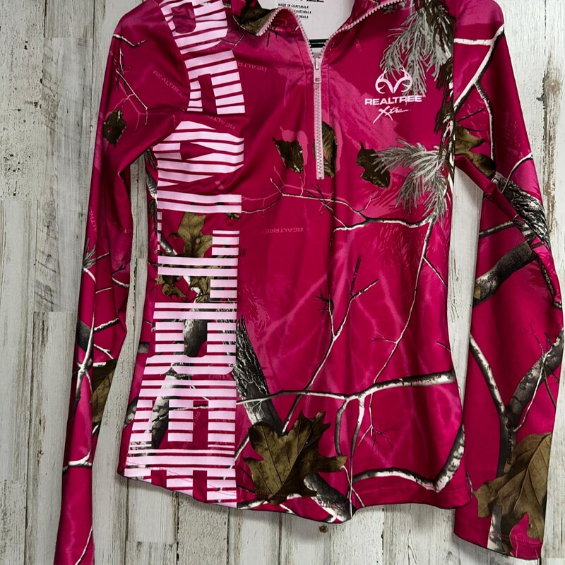 10 Pink Camo Pullover