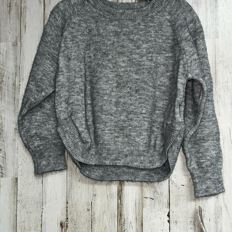 7 Grey Crop Sweater