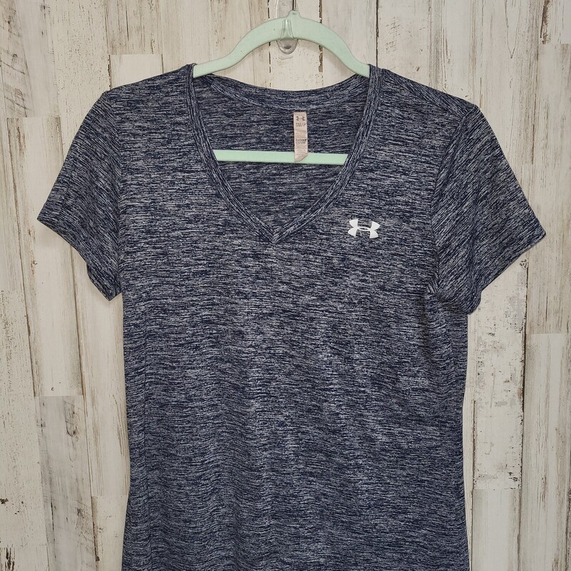 S Navy Heather Tee, Navy, Size: Ladies S