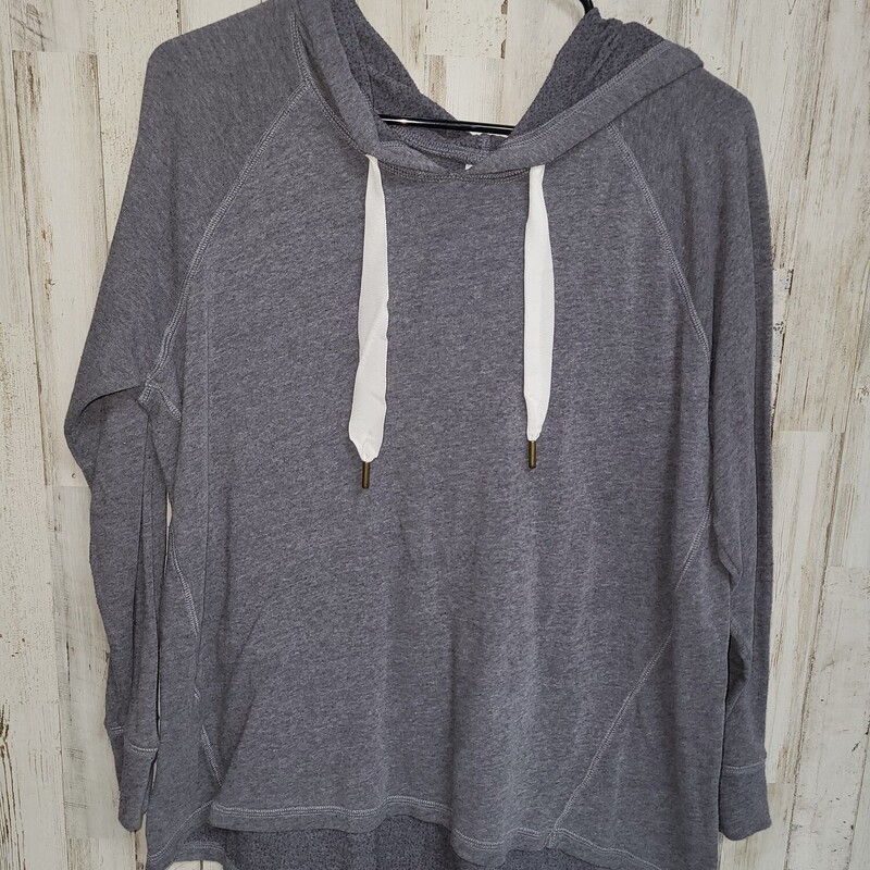 S Grey Drawstring Hoodie, Grey, Size: Ladies S