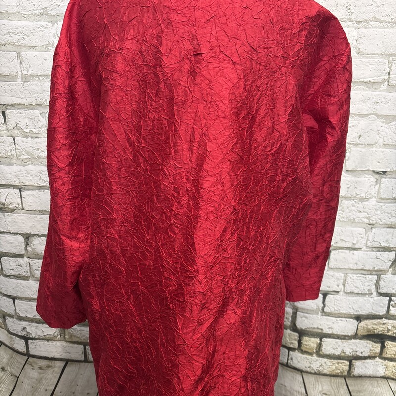 Eileen Fisher, Red, Size: 2X