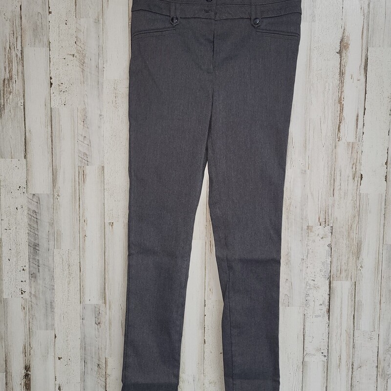 S Grey Button Pants