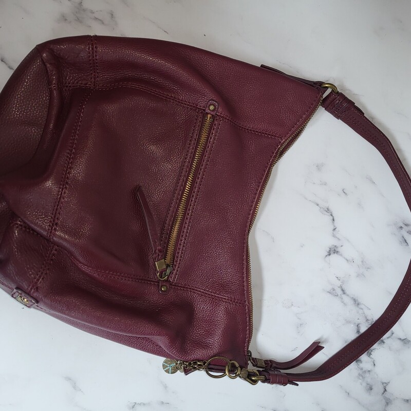 Red Leather Purse