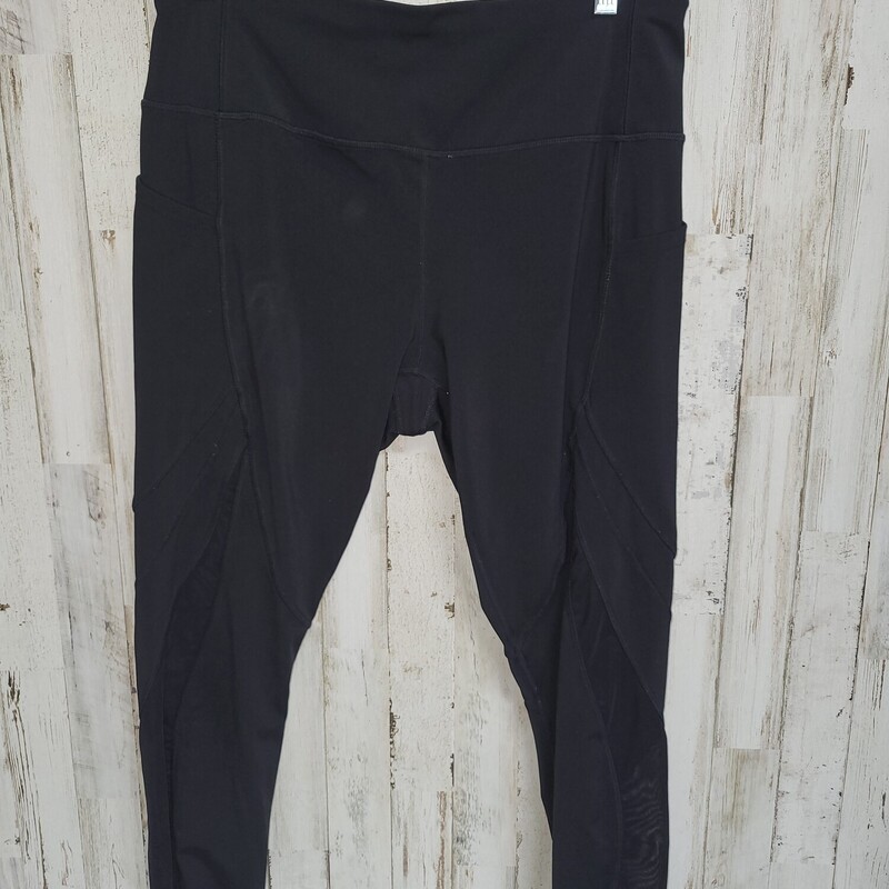 L Black Pocket Leggings