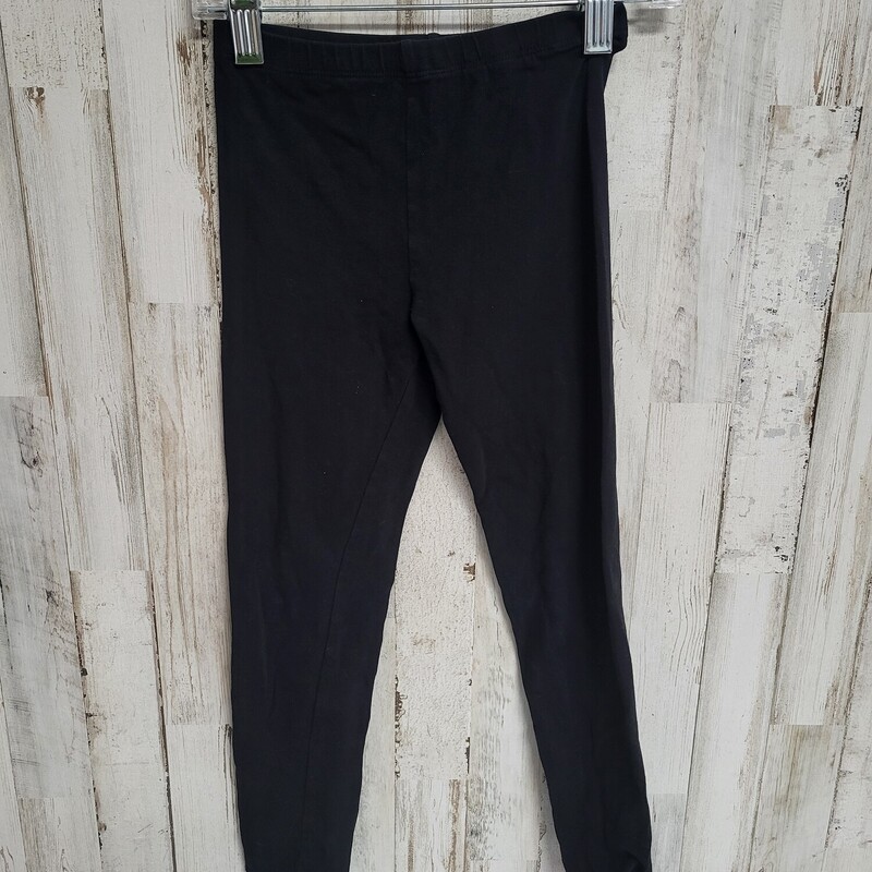 6X Black Cotton Leggings