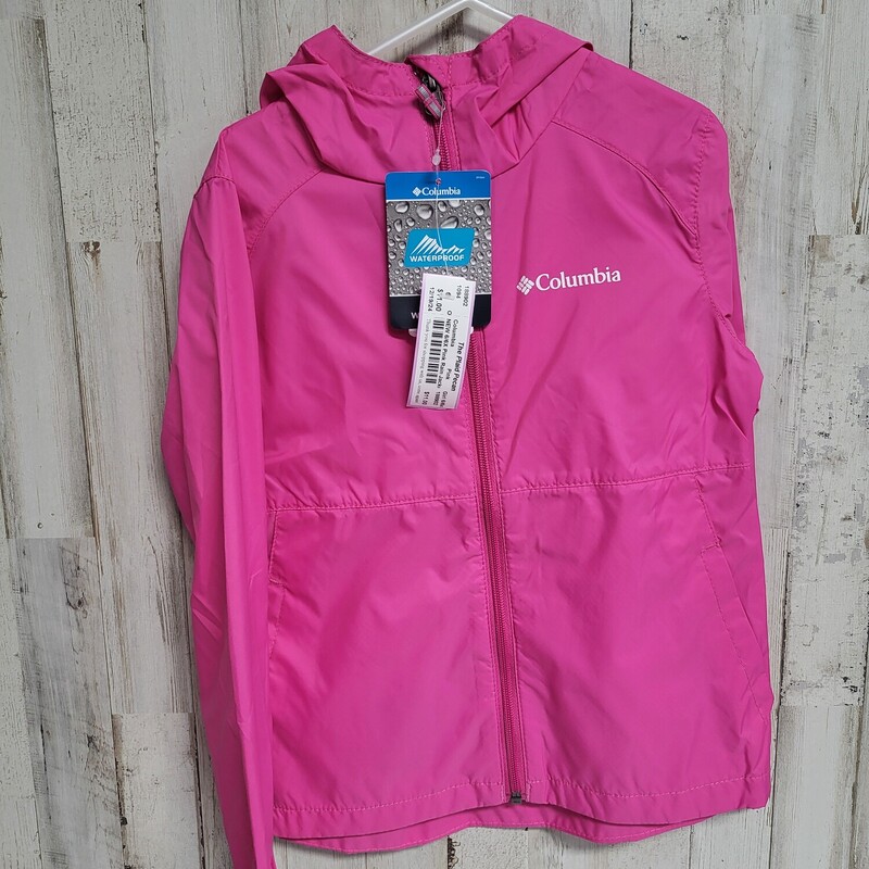 NEW 6/6X Pink Rain Jacket, Pink, Size: Girl 6/6x