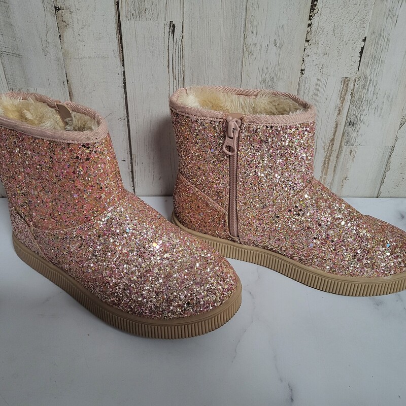 Y2 Pink Glitter Boots, Pink, Size: Shoes Y2