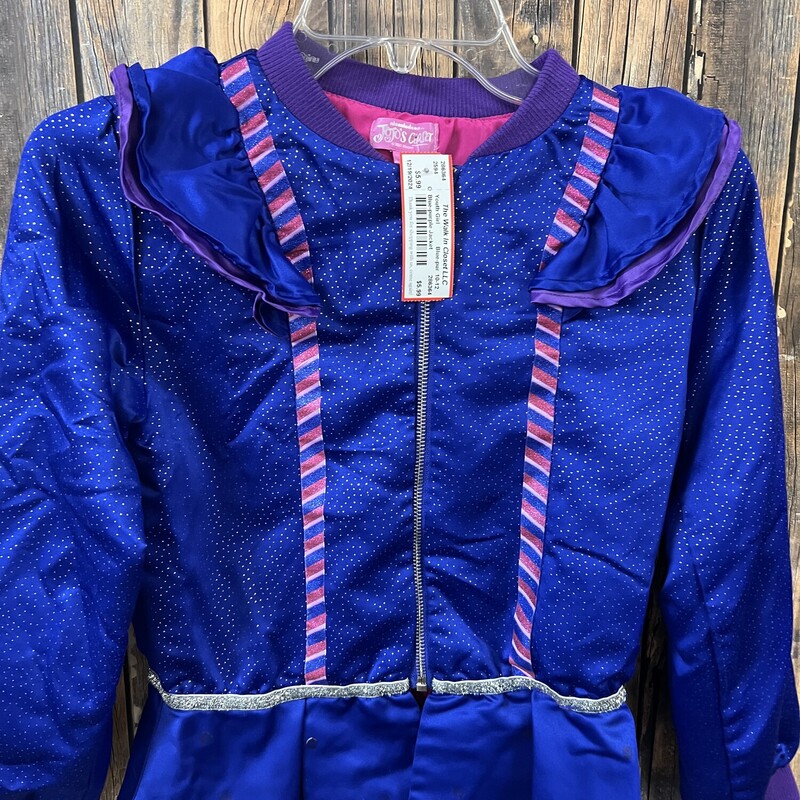 Blue-purple Jacket, Blue-pur, Size: 10-12