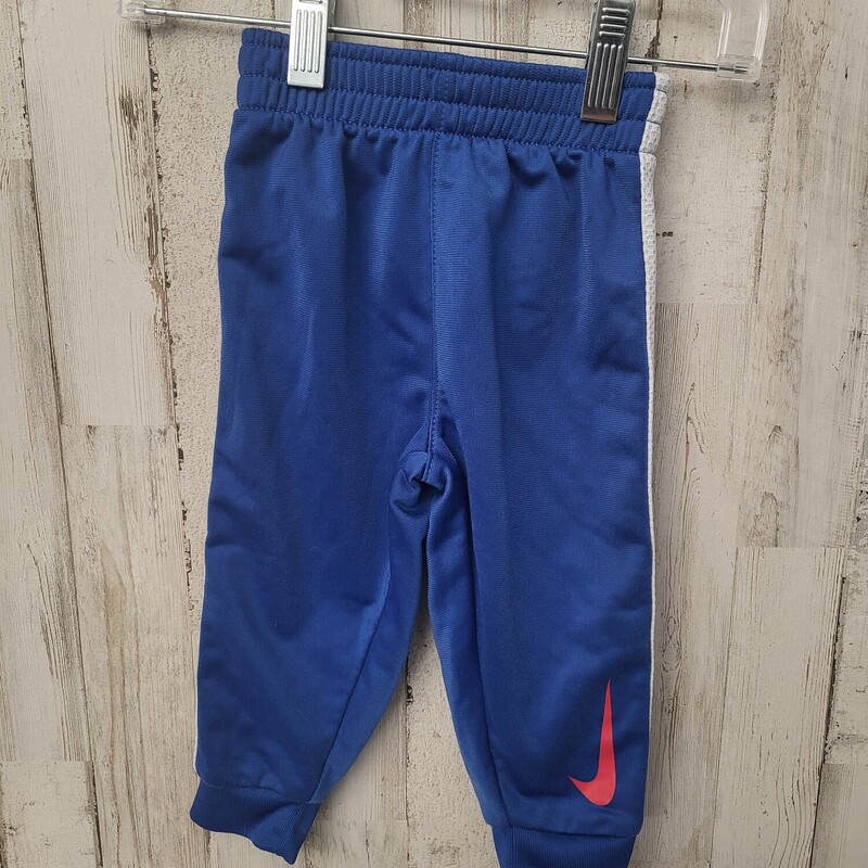 12M Blue Logo Joggers, Blue, Size: Boy 12-24m