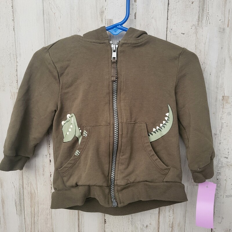 12M Olive Dino Jacket