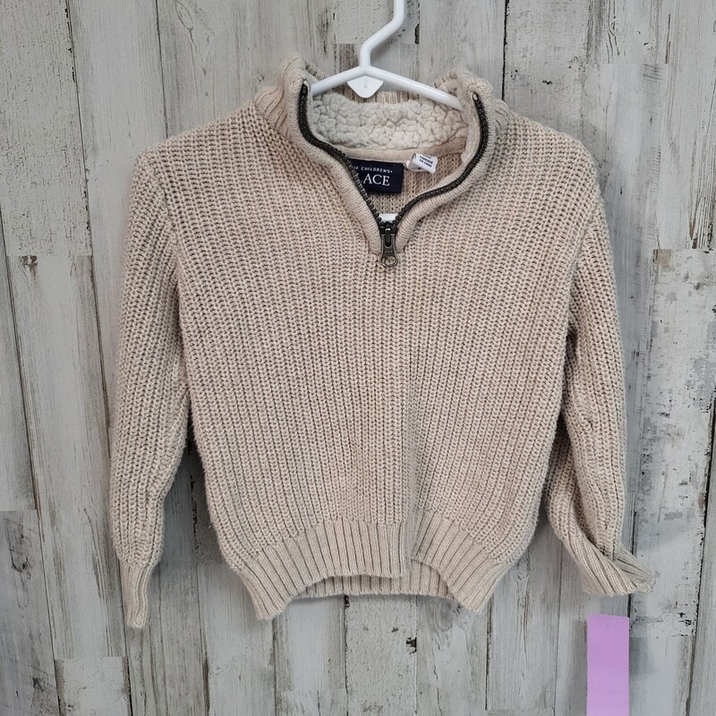 12/18M Tan Knit Pullover, Tan, Size: Boy 12-24m