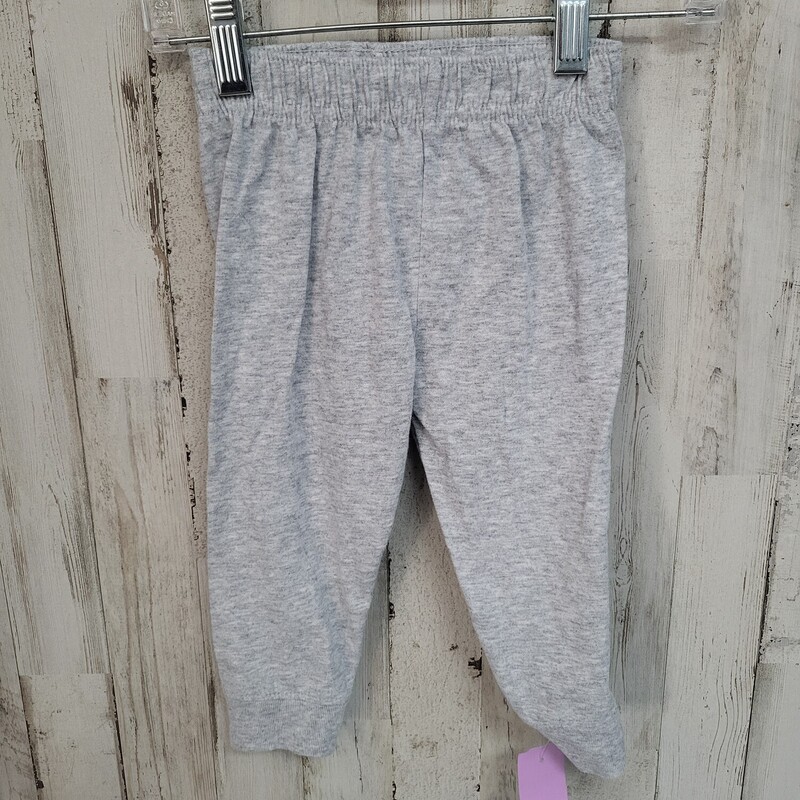 12M Grey Cotton Pants