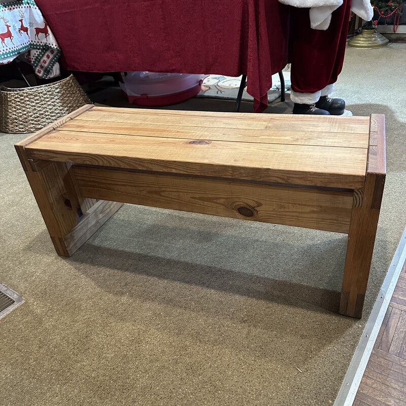 Yellow Pine Bench