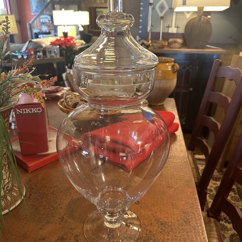 WS Large Glass Jar