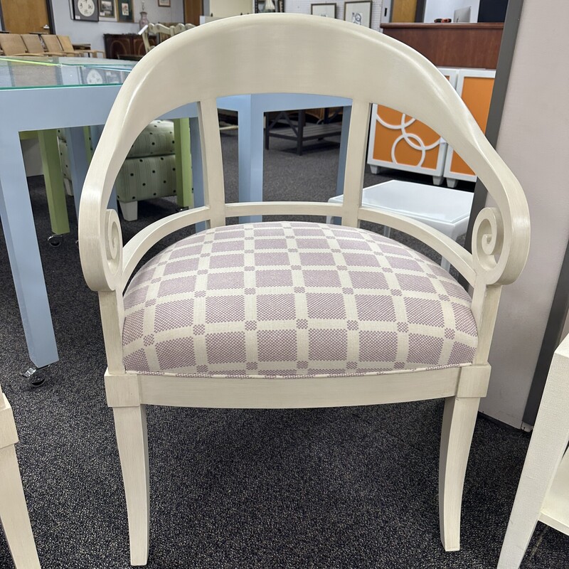 Two Upholstered Chairs, sold together as a PAIR.