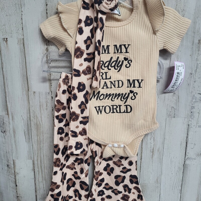 3/6M Daddys Girl 3pc Set