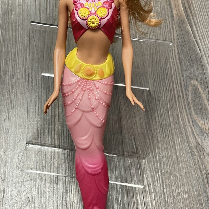 Mermaid Barbie, Multi, Size: 13 Inch