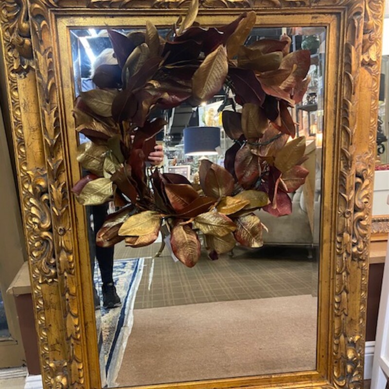 Ornate Carved Mirror
Vintage, Windsor Art
 Gold, Size: 36x48