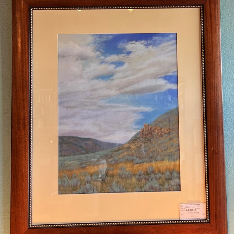 Local Artist S. Stocks, Pastel, Original
32in x 38in