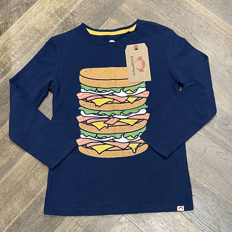 Appaman LS Tee, Navy, Size: 6Y
NEW