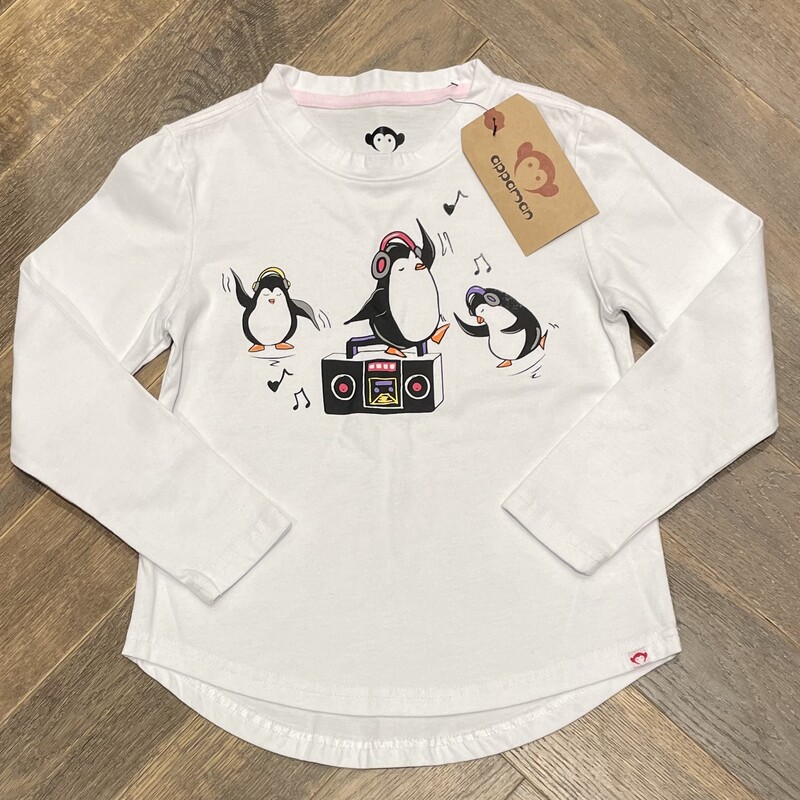 Appaman LS Tee, White, Size: 6Y
NEW