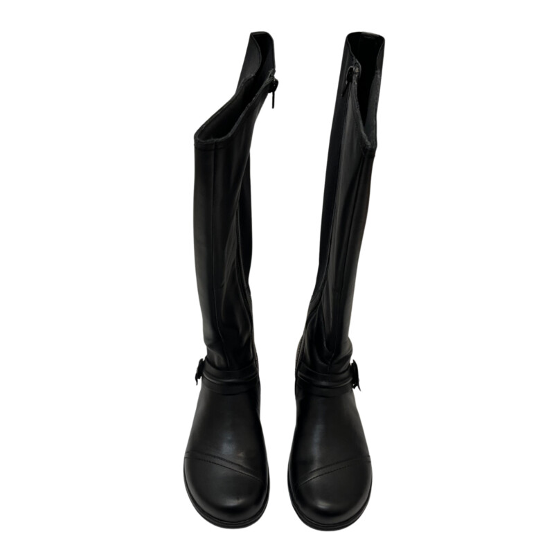 New Clarks Cheyn Whisk High Boots<br />
Stretch for Comfort<br />
Color: Black<br />
Size: 8