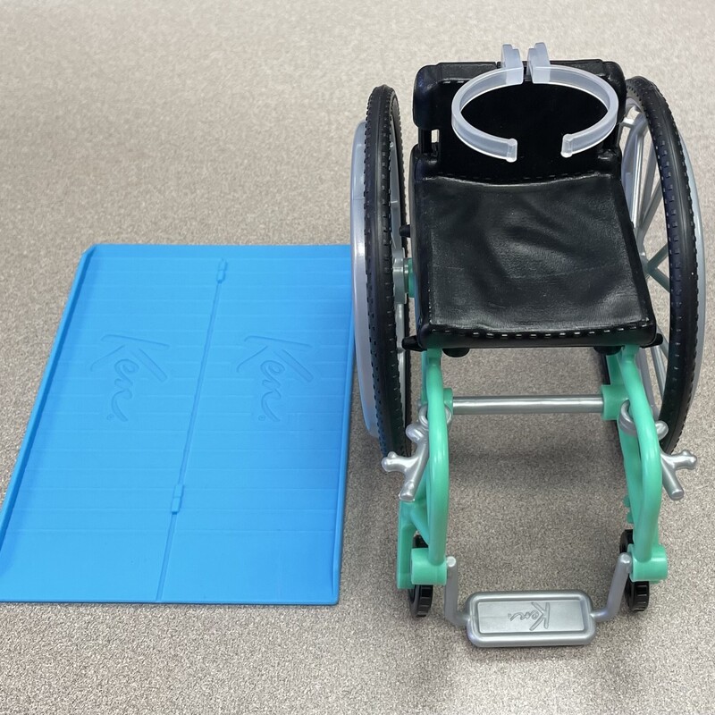 Kens Wheelchair With Ramp, Multi, Size: 3Y+