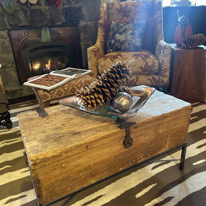 Vintage Pine Trunk