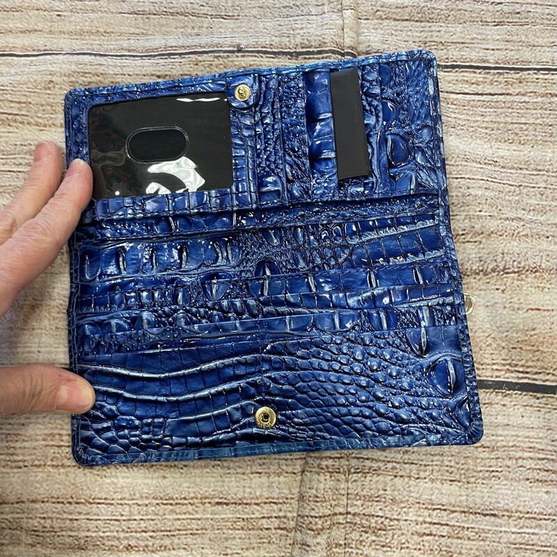 Brahmin Wallet, Blue, Size: None