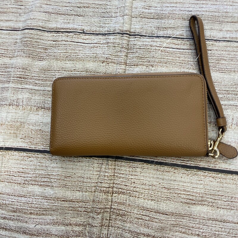 Coach Wristlet, Tan, Size: None