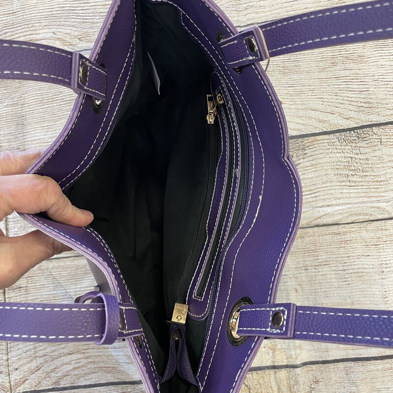 New Purse, Purple, Size: None